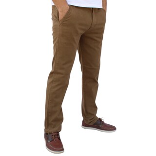 Foto 3 | Pantalón Recto De Gabarina Stretch Color Caqui Obscuro John Silver