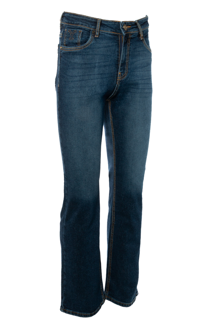 Foto 3 pulgar | Jeans Yellowstone Straight Dutton Double Stoned