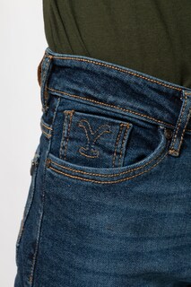 Foto 7 | Jeans Yellowstone Straight Dutton Double Stoned