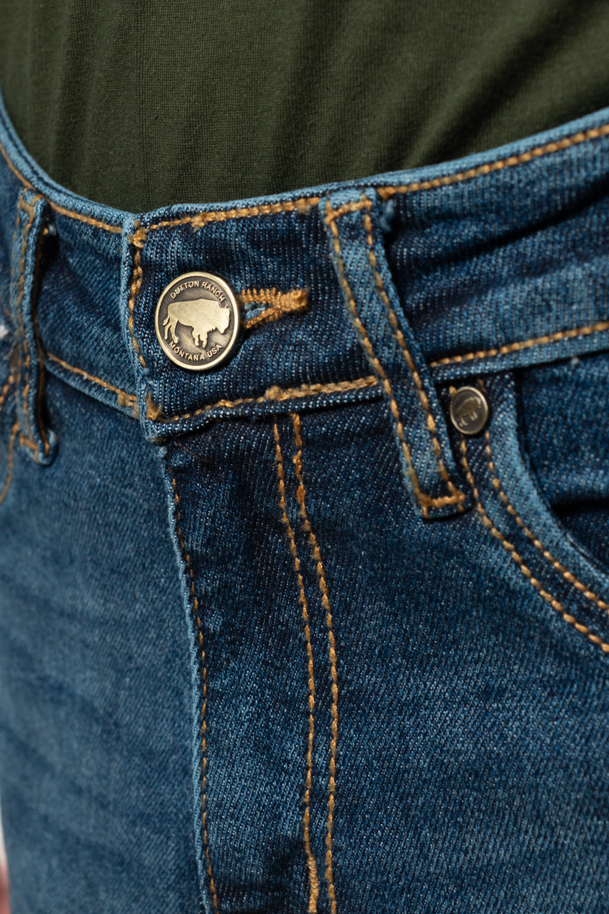 Foto 8 | Jeans Yellowstone Straight Dutton Double Stoned