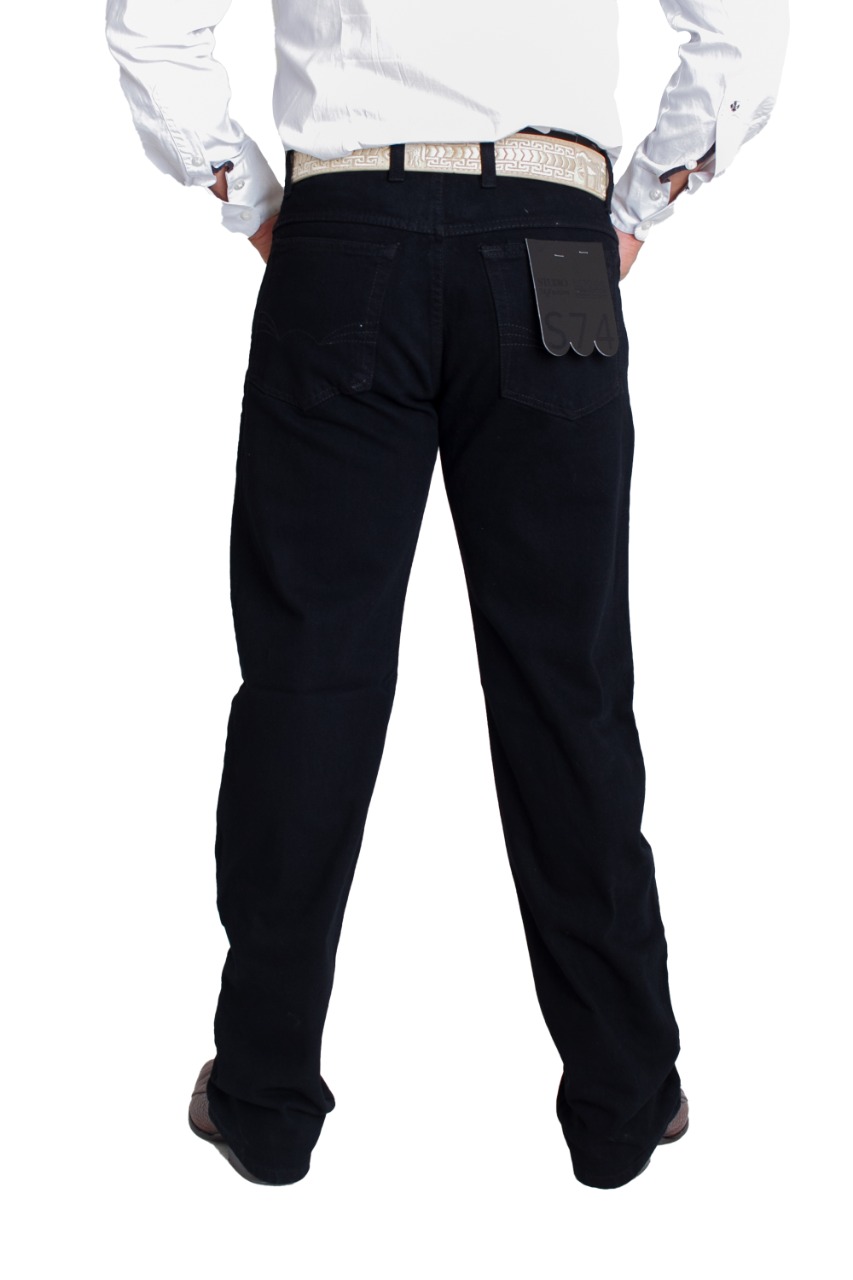 Foto 3 pulgar | Pantalón De Hombre Vaquero Mezclilla Gruesa