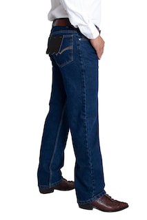 Foto 7 | Pantalón De Hombre Vaquero Mezclilla Gruesa