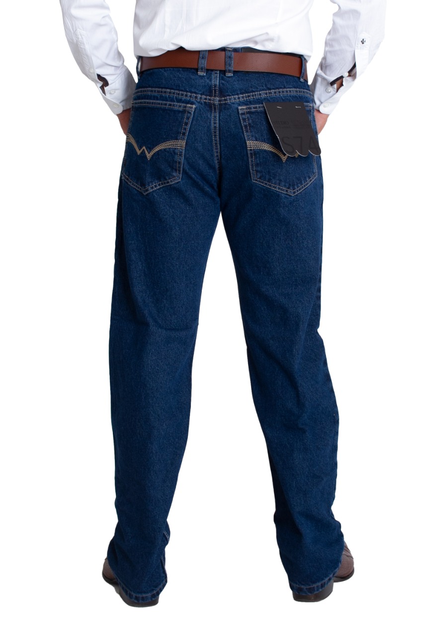 Foto 9 pulgar | Pantalón De Hombre Vaquero Mezclilla Gruesa