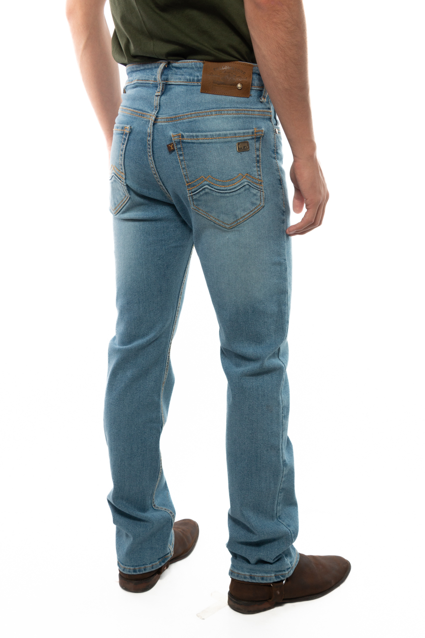 Foto 8 pulgar | Jeans Yellowstone Straight Dutton Bleach