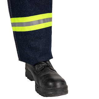Foto 2 | Pantalón De Hombre Vaquero Grueso Con Reflejante