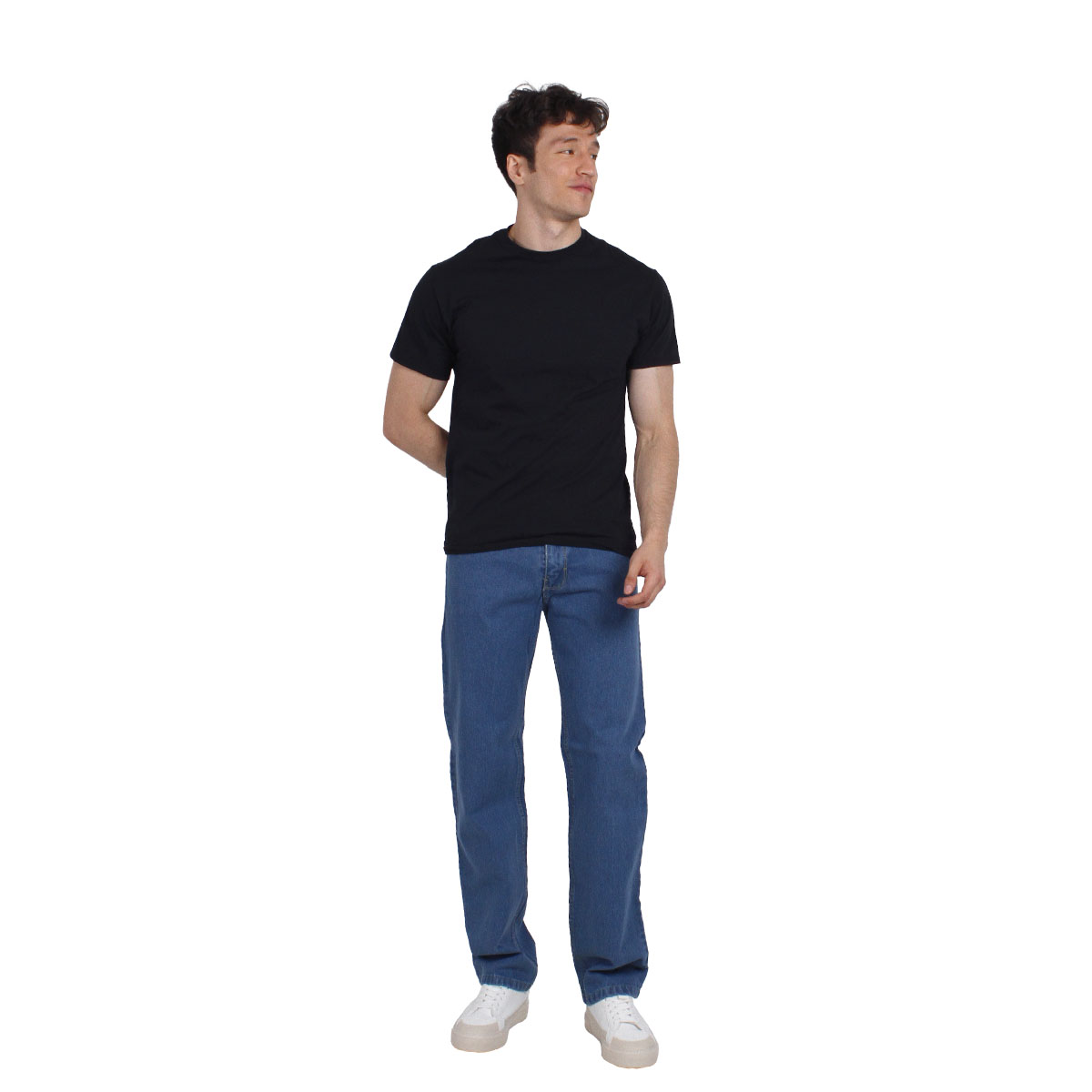 Pantalón De Hombre Vaquero Regular Fit Mezclilla