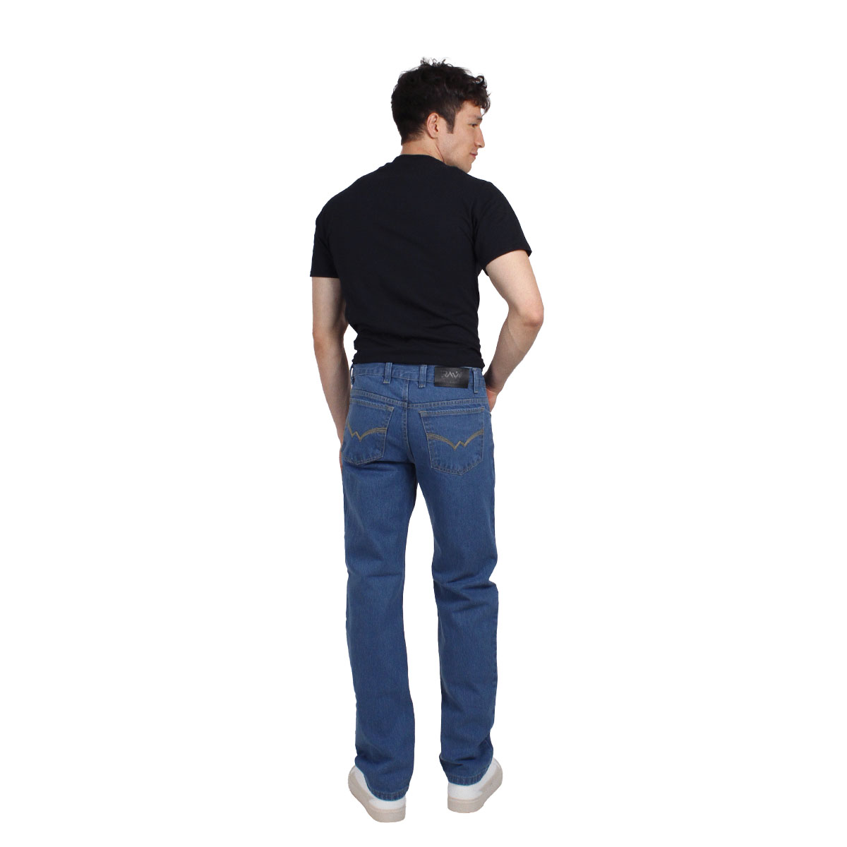 Foto 5 pulgar | Pantalón De Hombre Vaquero Regular Fit Mezclilla