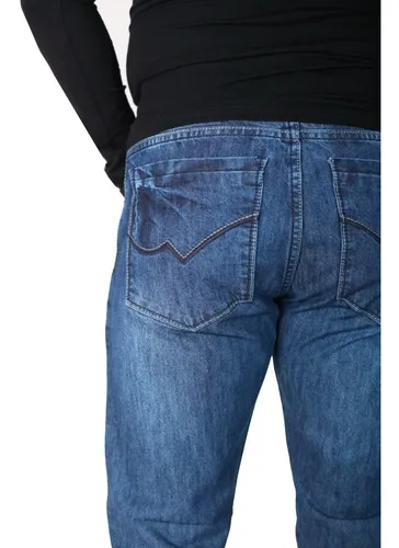 Foto 3 pulgar | Pantalón De Hombre Mezclilla Mod Happy Azul Oscuro
