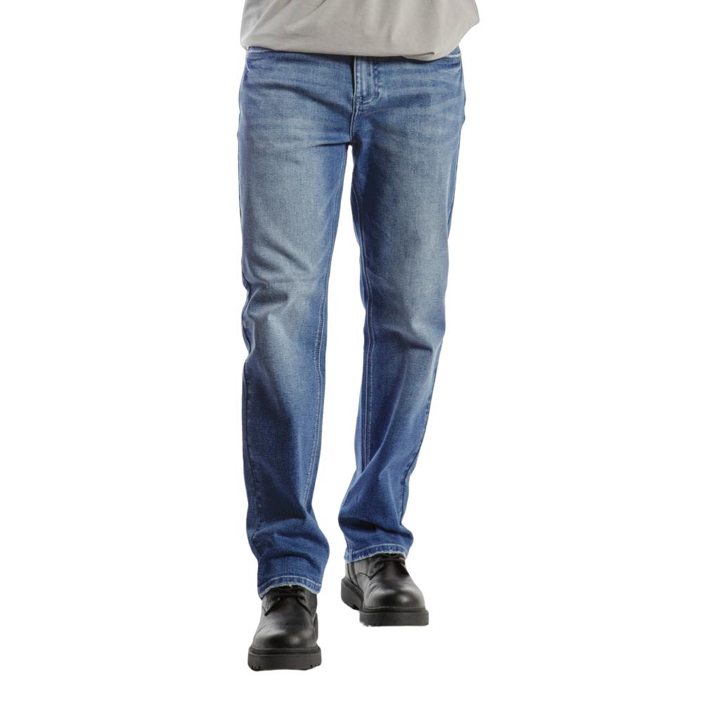 Foto 1 | Jeans Straight Hombre Balam Bl1184 Azul