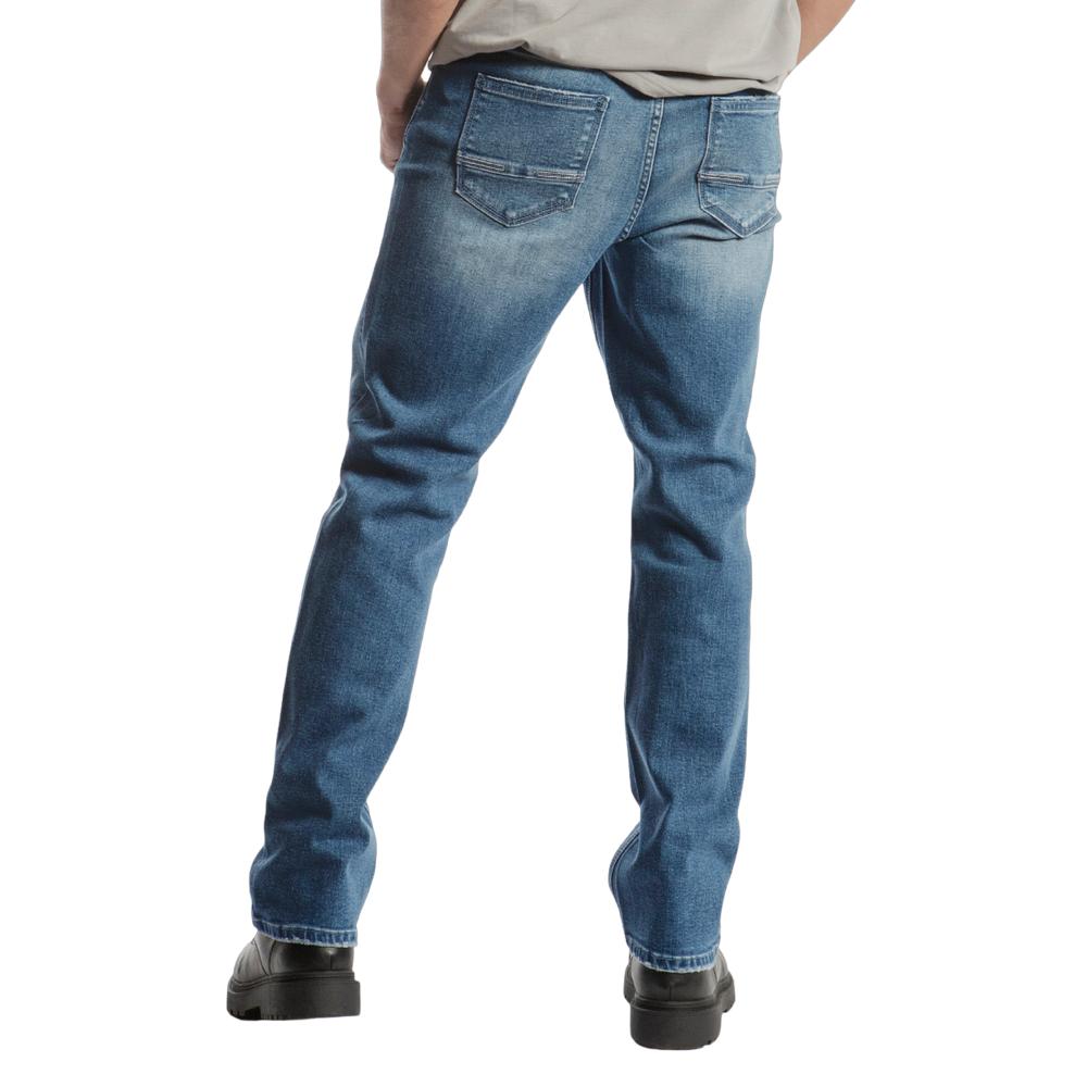 Foto 3 pulgar | Jeans Straight Hombre Balam Bl1184 Azul
