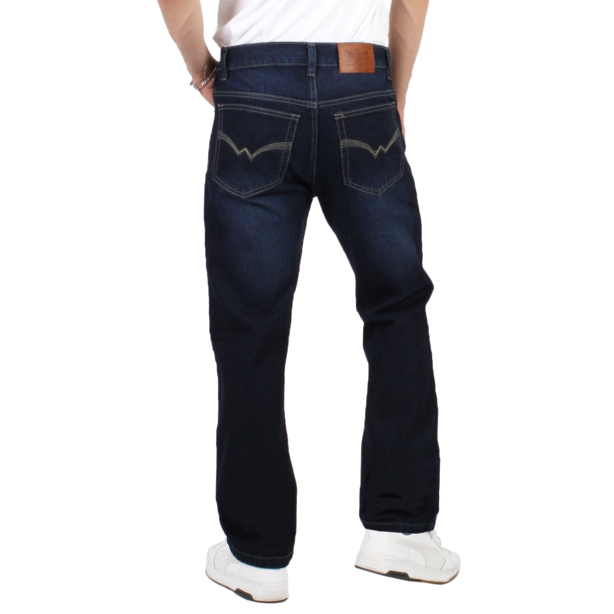 Foto 4 pulgar | Pantalón De Hombre Vaquero  Azul Oscuro Whiskas