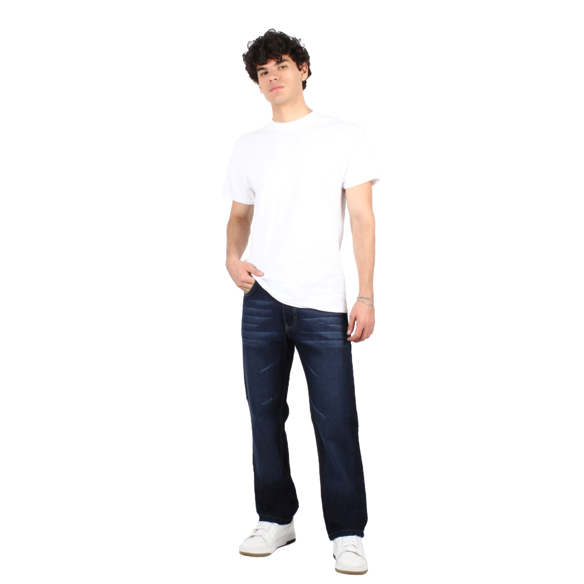 Foto 5 pulgar | Pantalón De Hombre Vaquero  Azul Oscuro Whiskas