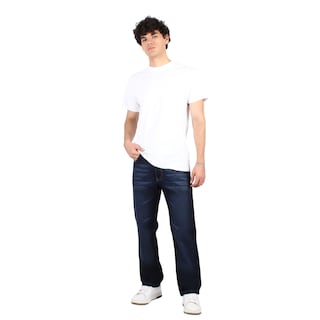 Foto 4 | Pantalón De Hombre Vaquero Azul Oscuro Whiskas