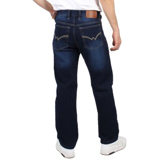 Foto 3 | Pantalón De Hombre Vaquero Grueso Azul Stone Whiskas