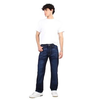 Foto 6 | Pantalón De Hombre Vaquero Grueso Azul Stone Whiskas