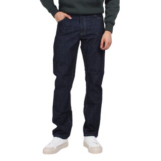 Foto 1 | Pantalón De Hombre Hapy Recto Mezclilla Azul Marino Suavisado