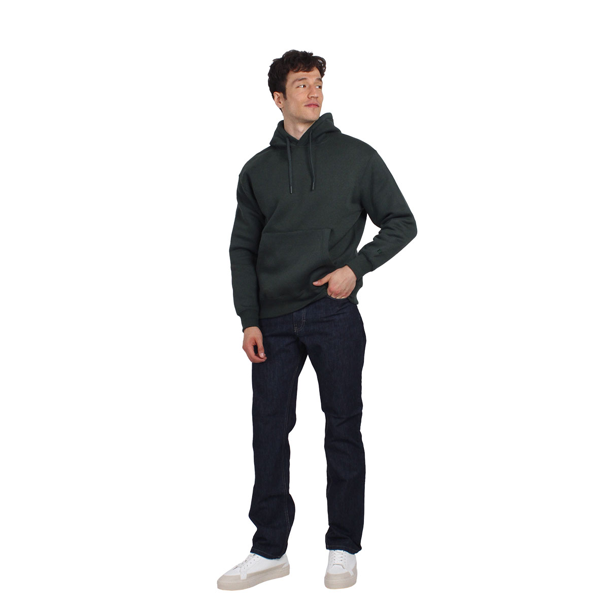 Foto 4 | Pantalón De Hombre Hapy Recto Mezclilla Azul Marino Suavisado