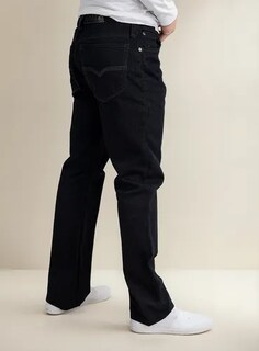 Foto 2 | Pantalón De Hombre Hapy Recto Mezclilla Negro