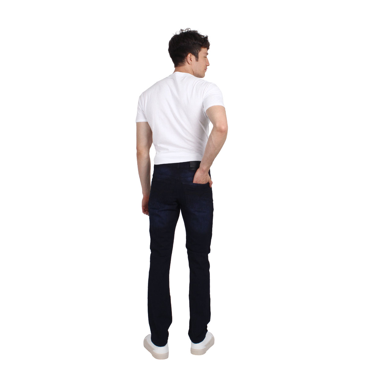 Foto 2 | Pantalón De Hombre Hapy Recto Mezclilla Azul Petroleo