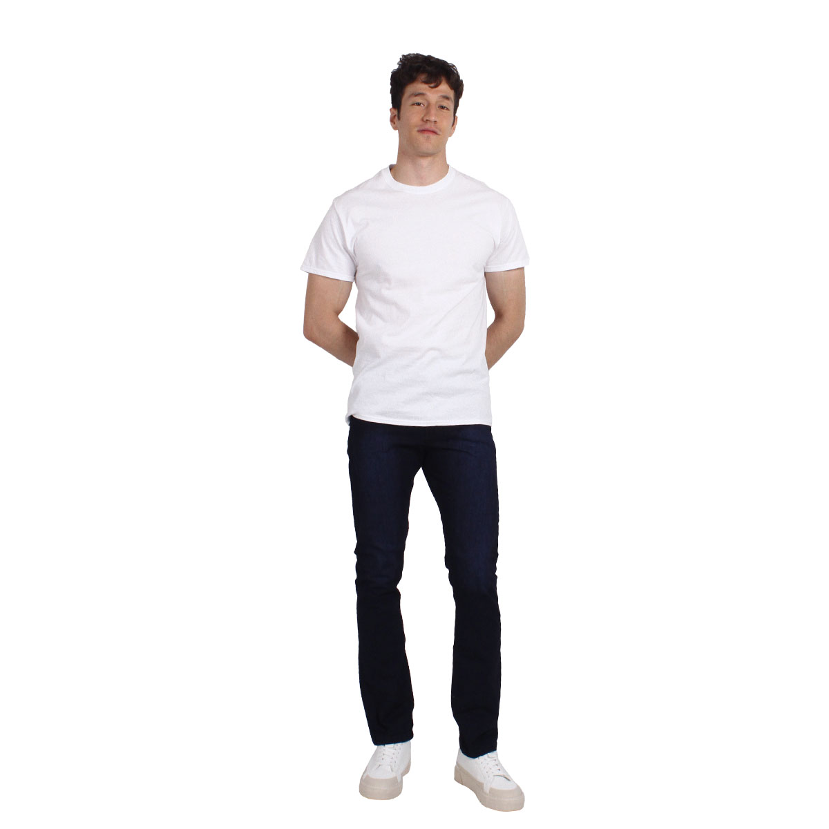 Foto 5 pulgar | Pantalón De Hombre Hapy Recto Mezclilla Azul Petroleo