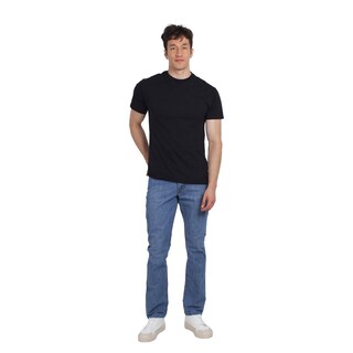 Foto 4 | Pantalón De Hombre Hapy Recto Mezclilla Azul Claro