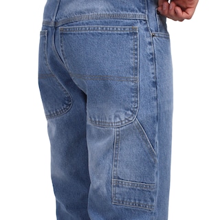 Foto 3 | Pantalón De Hombre Vaquero Grueso Tipo Carpintero