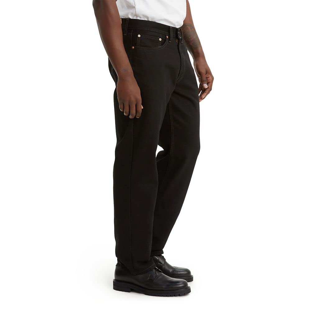 Foto 3 pulgar | Vaqueros Levi's 550 De Corte Holgado Para Hombre, Negros, 44 De Ancho X 32 De Largo, Grandes Y Altos - Venta Internac
