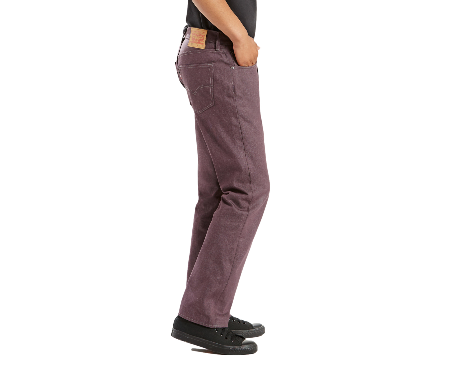 Foto 2 | Levi's Pantalones 00501-2310 color Vino para Hombre