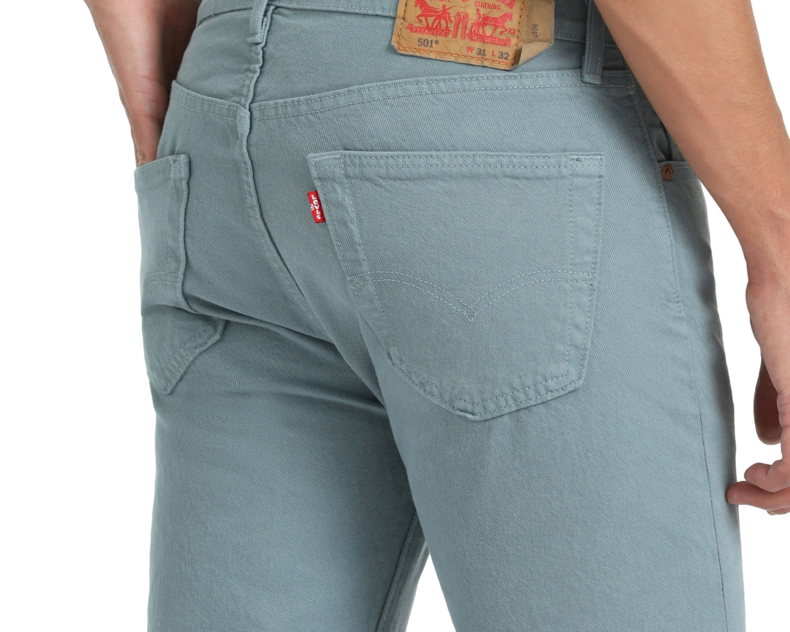 Foto 5 pulgar | Jeans 501 Levi's 00501-3492 color Azul para Hombre