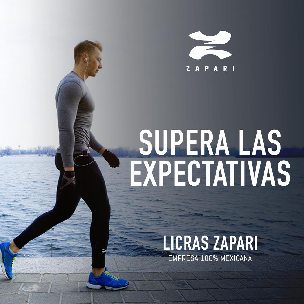 Foto 5 | Malla Deportiva Zapari Larga Interior Unisex color Azul