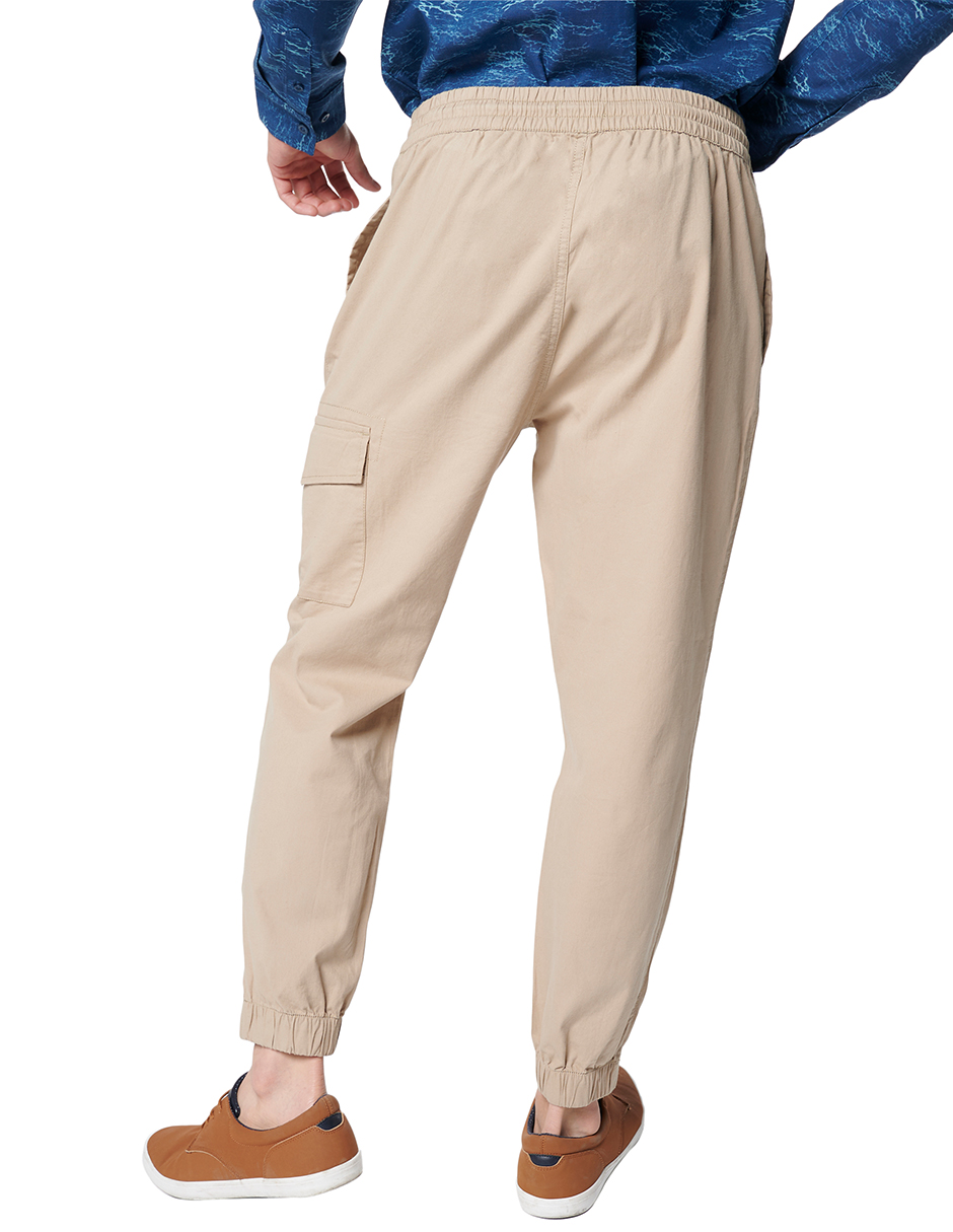 Foto 3 pulgar | Pantalón Jogger para Hombre Generra 318652 Beige