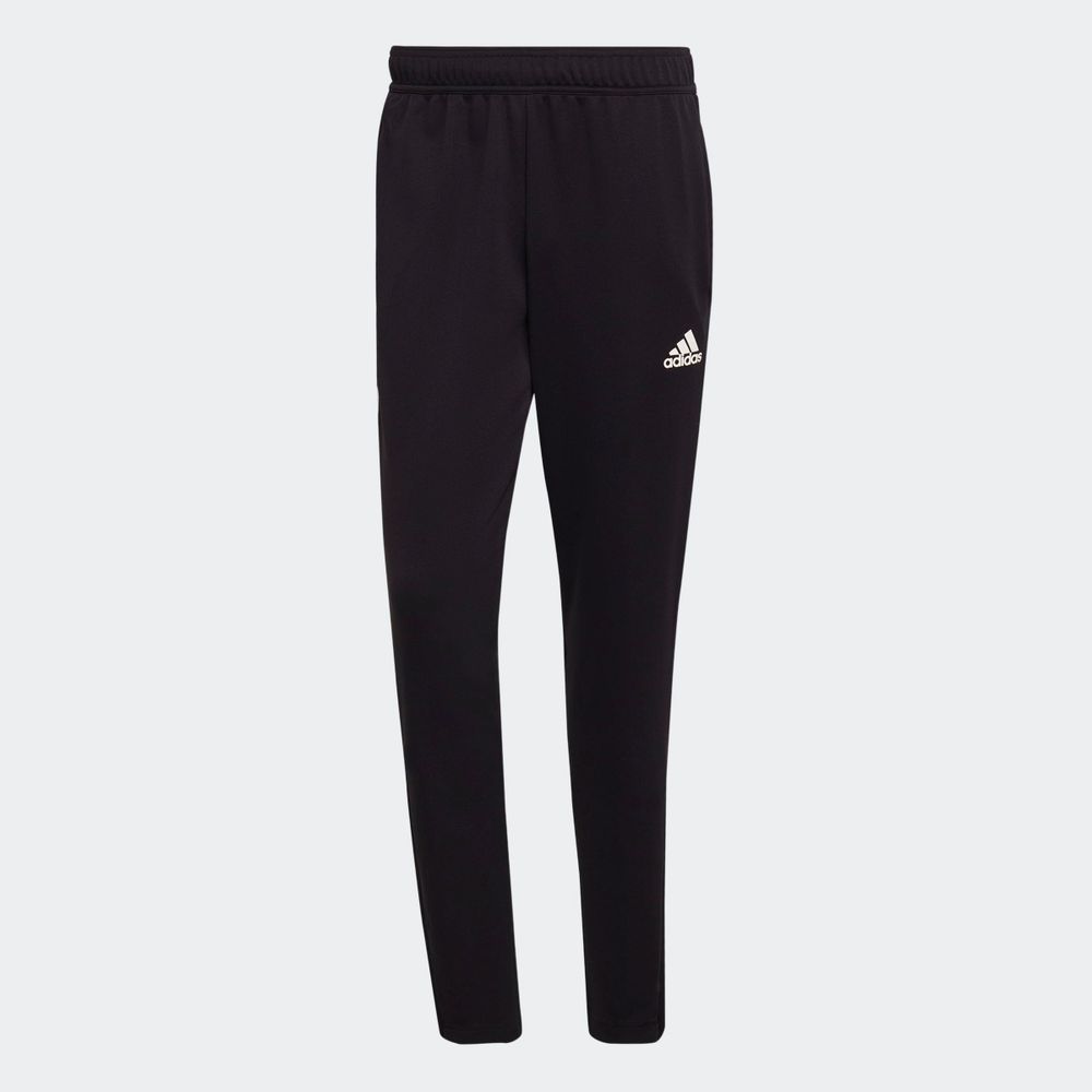 Foto 2 | Pants Adidas Aeroready Sereno 3 Franjas Pierna Cónica Negro para Hombre