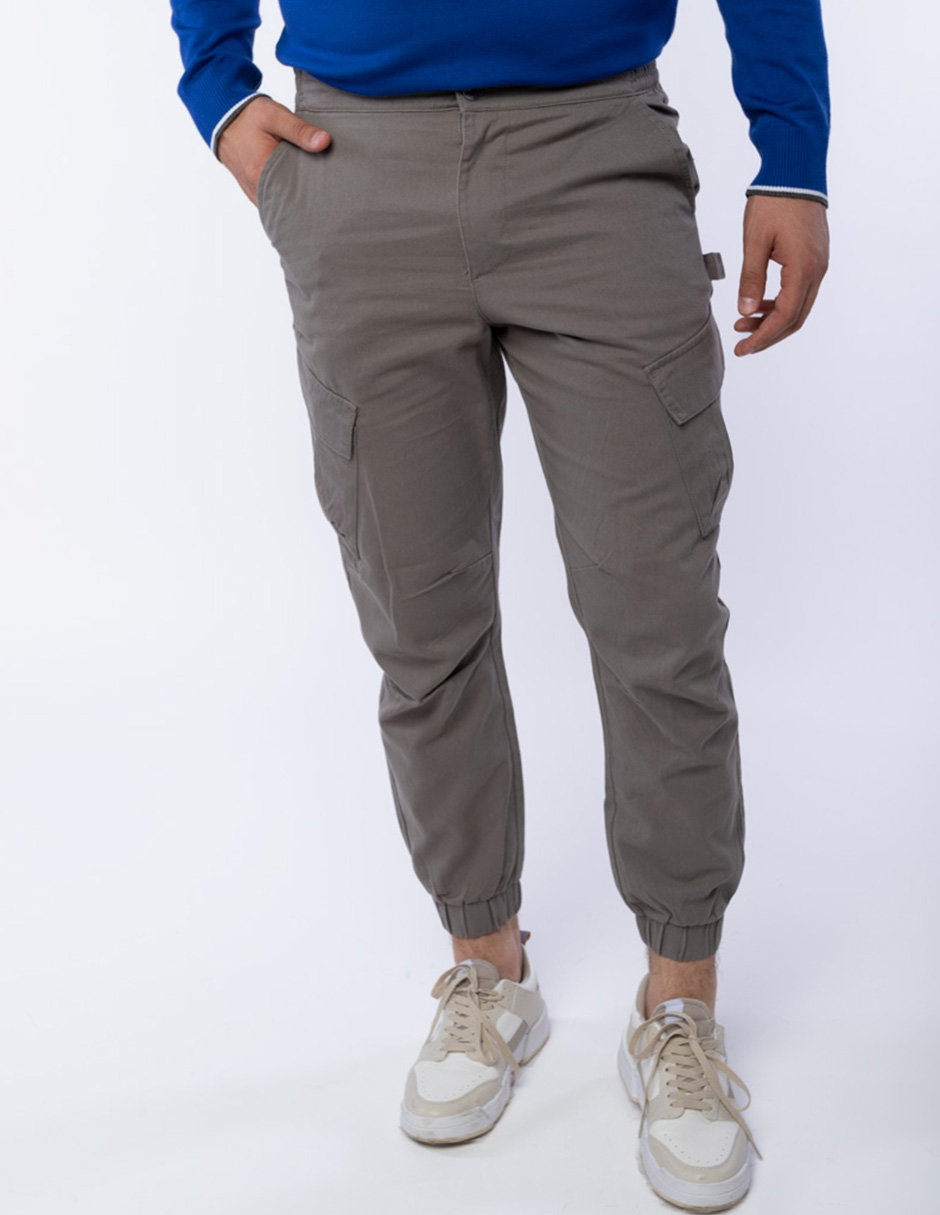 Foto 2 pulgar | Jogger Generra 328653 Gris para Hombre