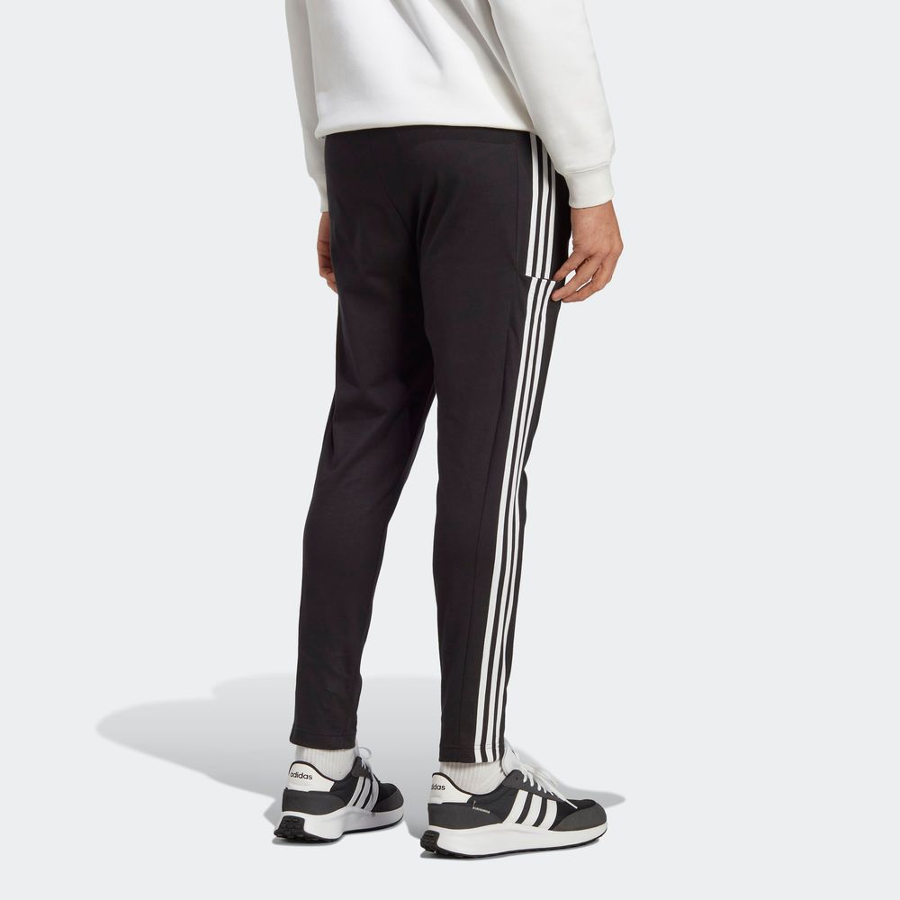 Foto 5 pulgar | Pants Adidas Essentials 3 Franjas Negros para Hombre