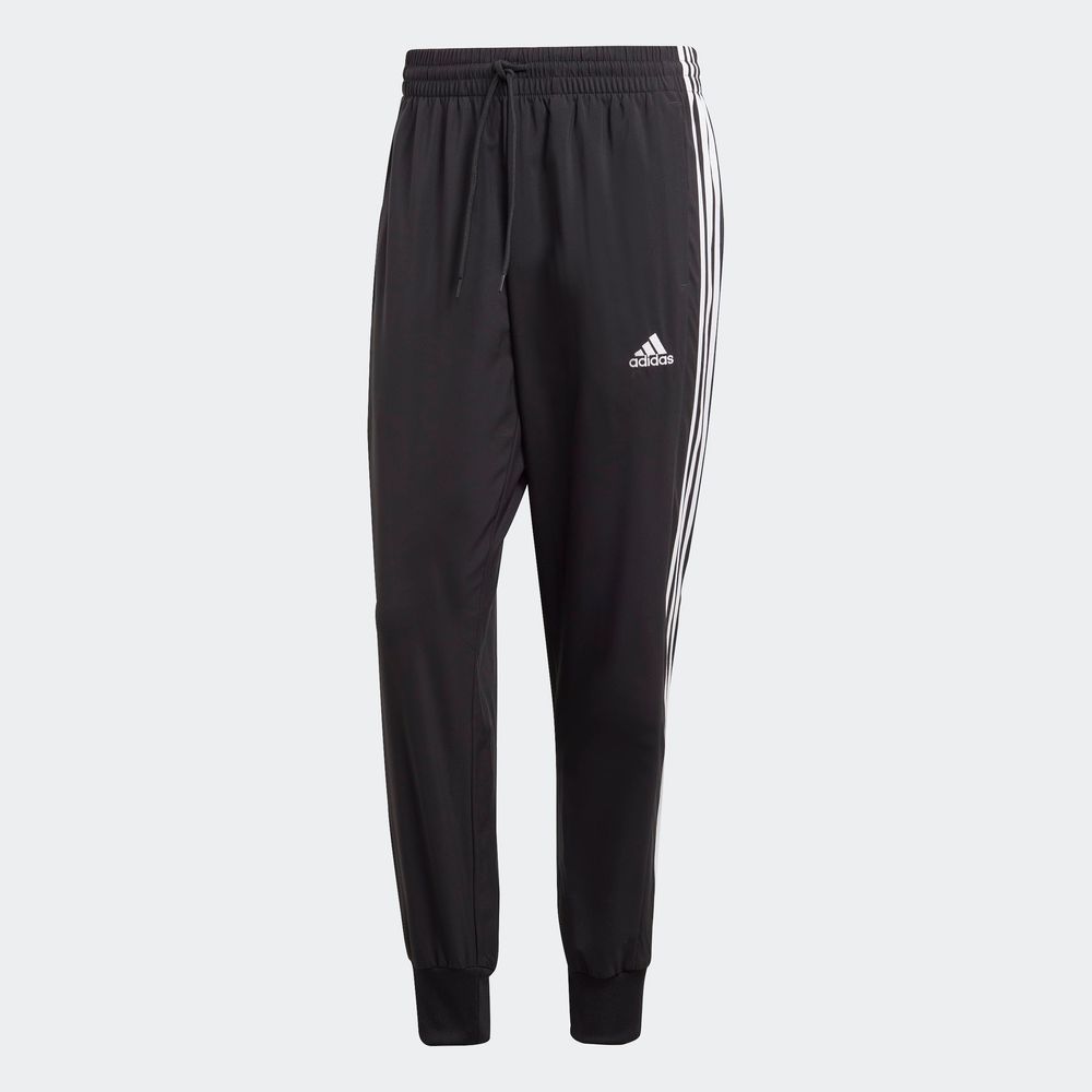 Foto 3 pulgar | Pants Adidas Essentials 3 Negro para Hombre