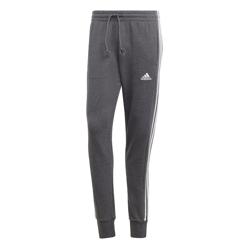 Foto 2 pulgar | Pants Adidas Essentials 3 Franjas Gris para Hombre