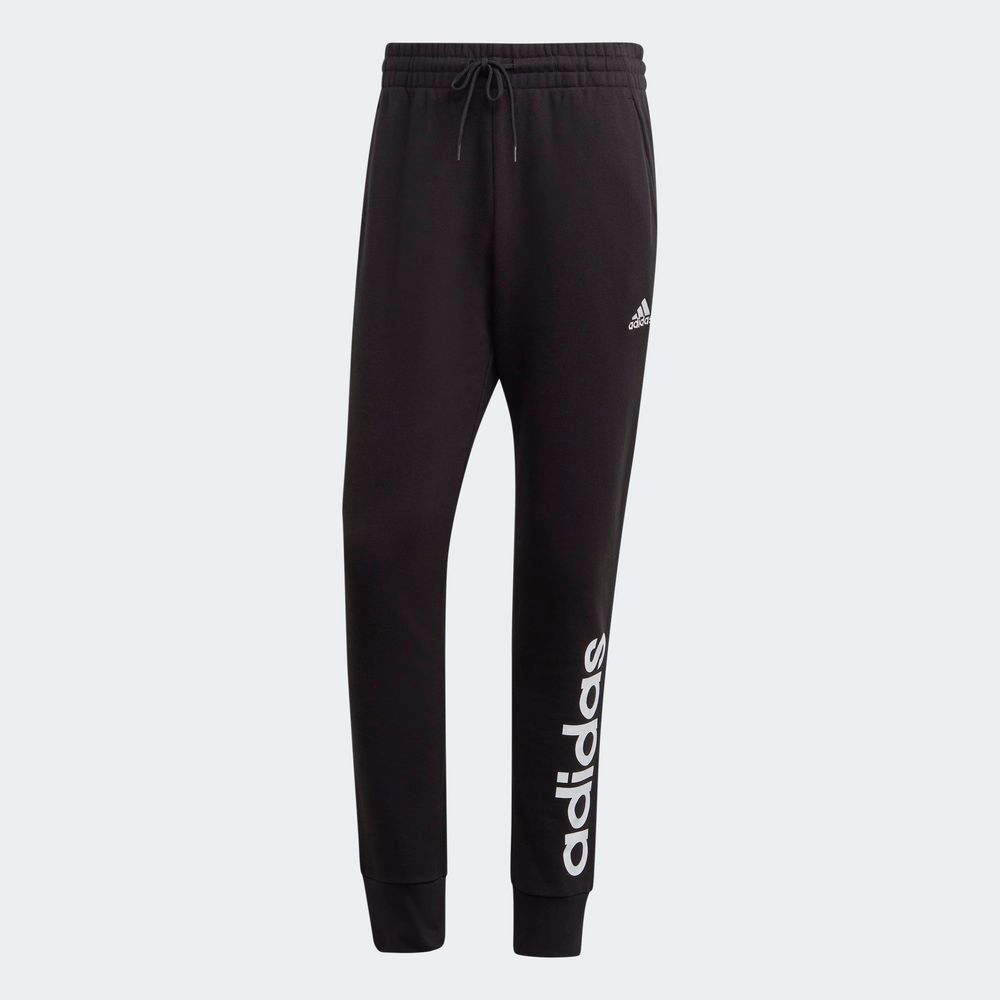 Foto 3 pulgar | Pants para Hombre Adidas French Terry Negro