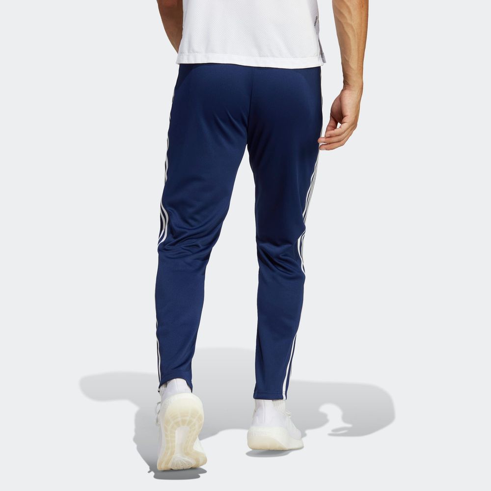 Foto 5 pulgar | Pants Train Essentials 3-stripes Adidas Azul para Hombre