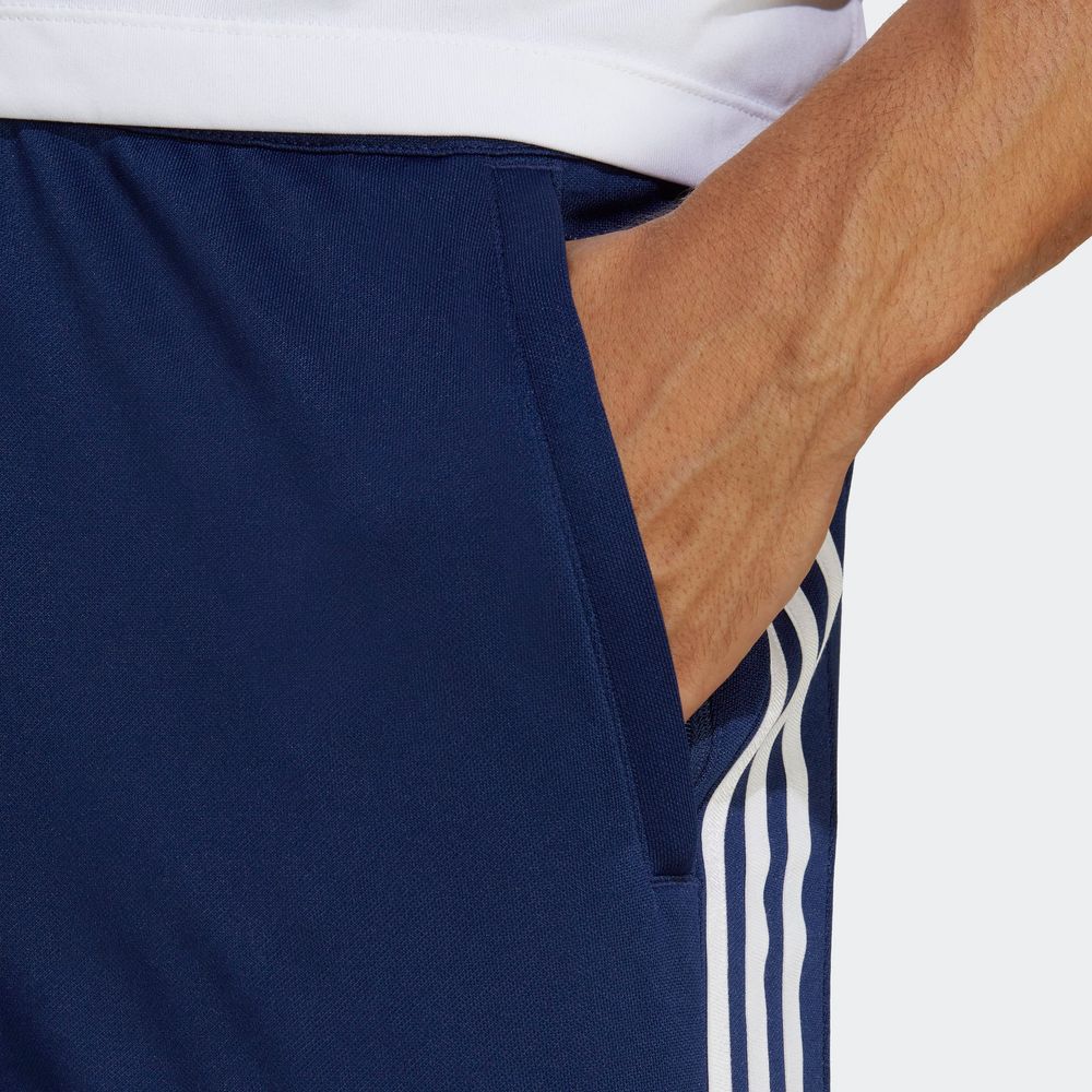 Foto 7 pulgar | Pants Train Essentials 3-stripes Adidas Azul para Hombre