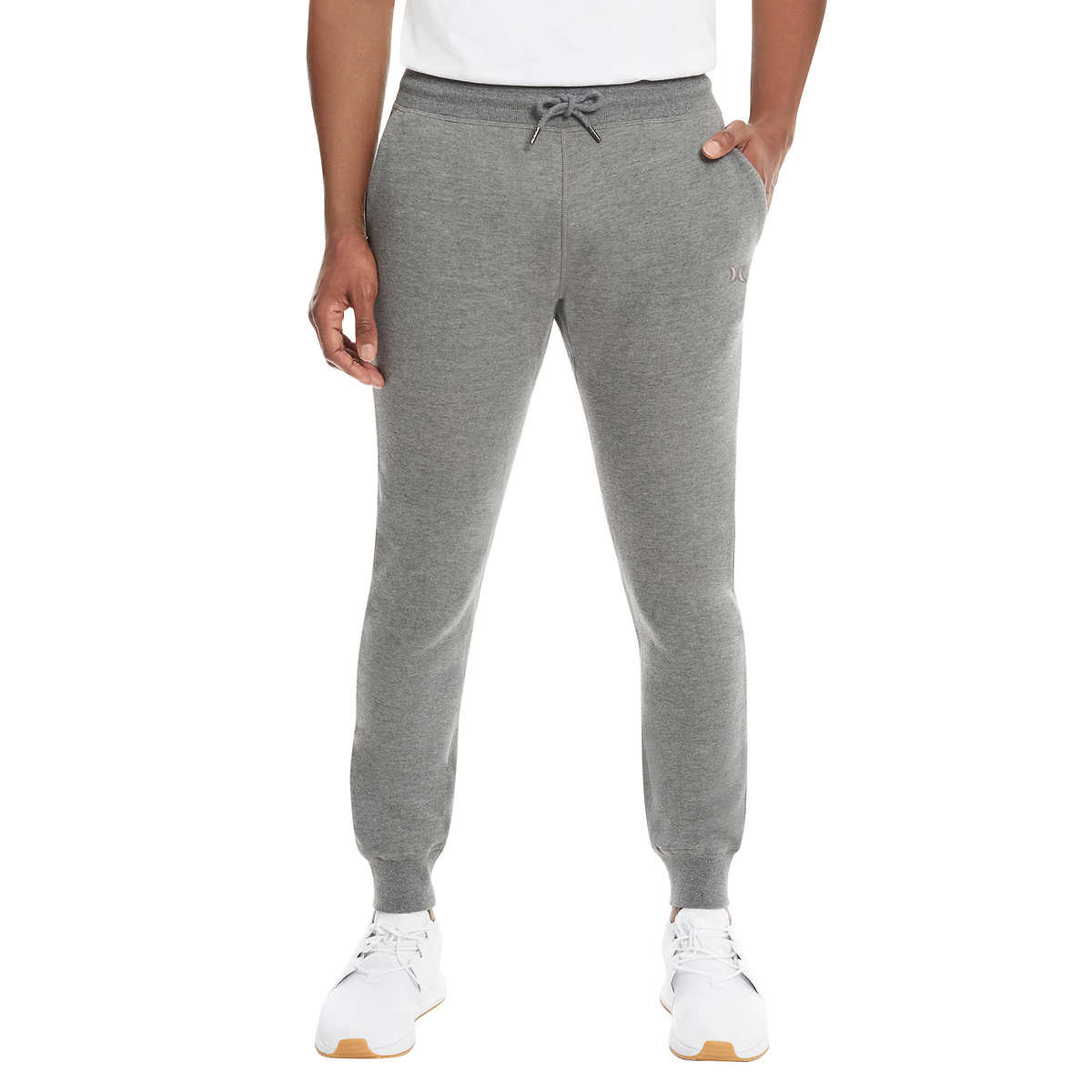 Foto 2 pulgar | Pantalones Hurley Jogger Deportivo Gris para Hombre