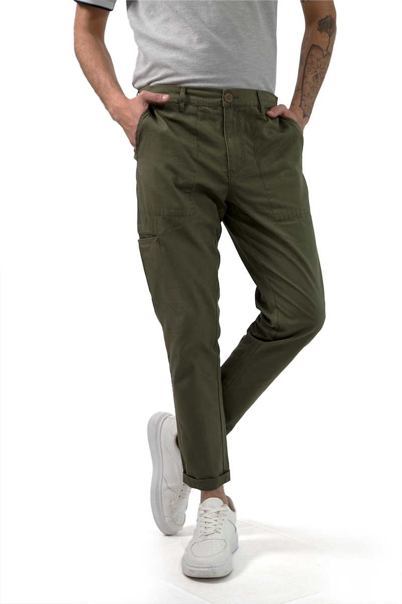 Pantalón Regular Fit Gnerra Verde