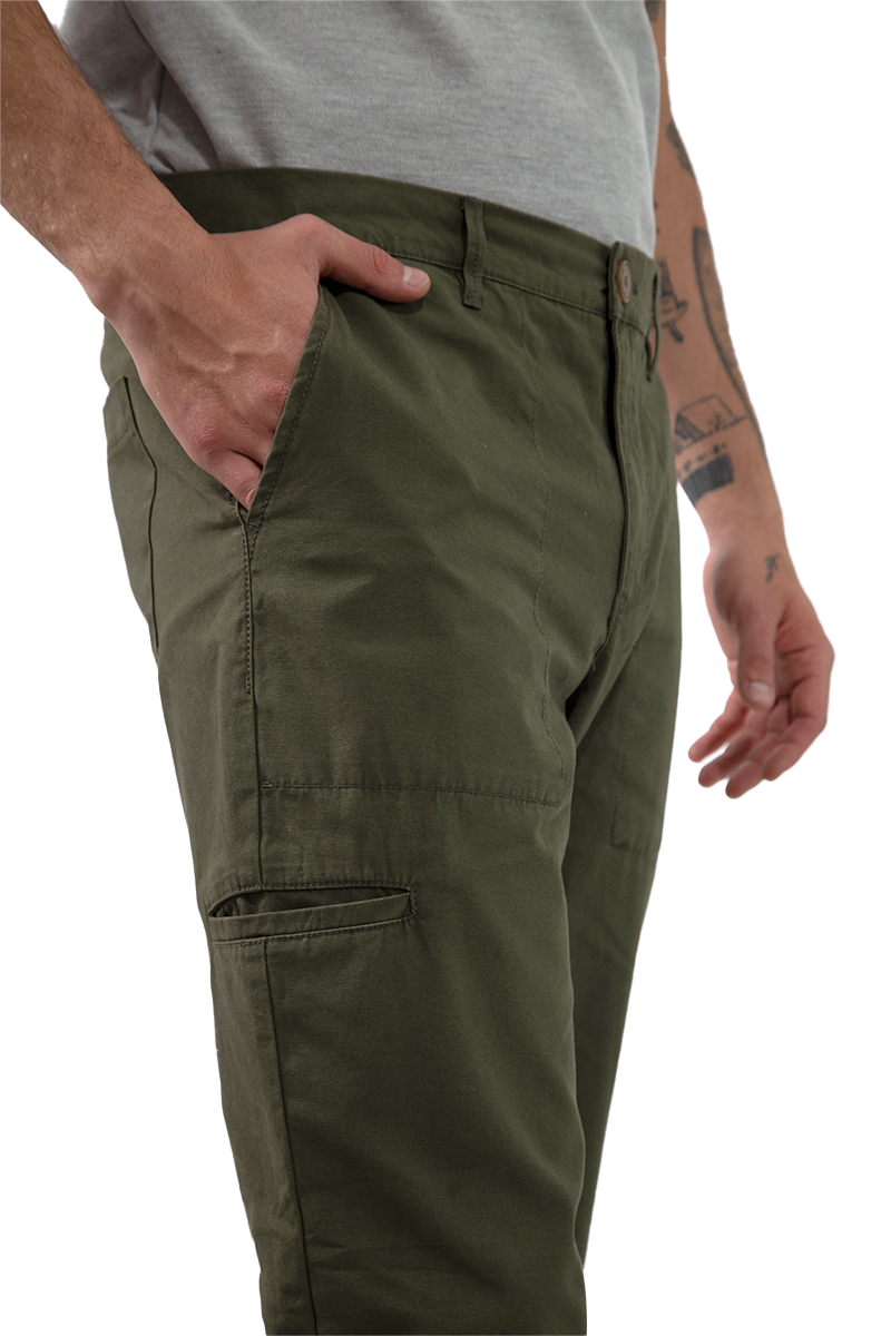 Foto 4 pulgar | Pantalón Regular Fit Gnerra Verde