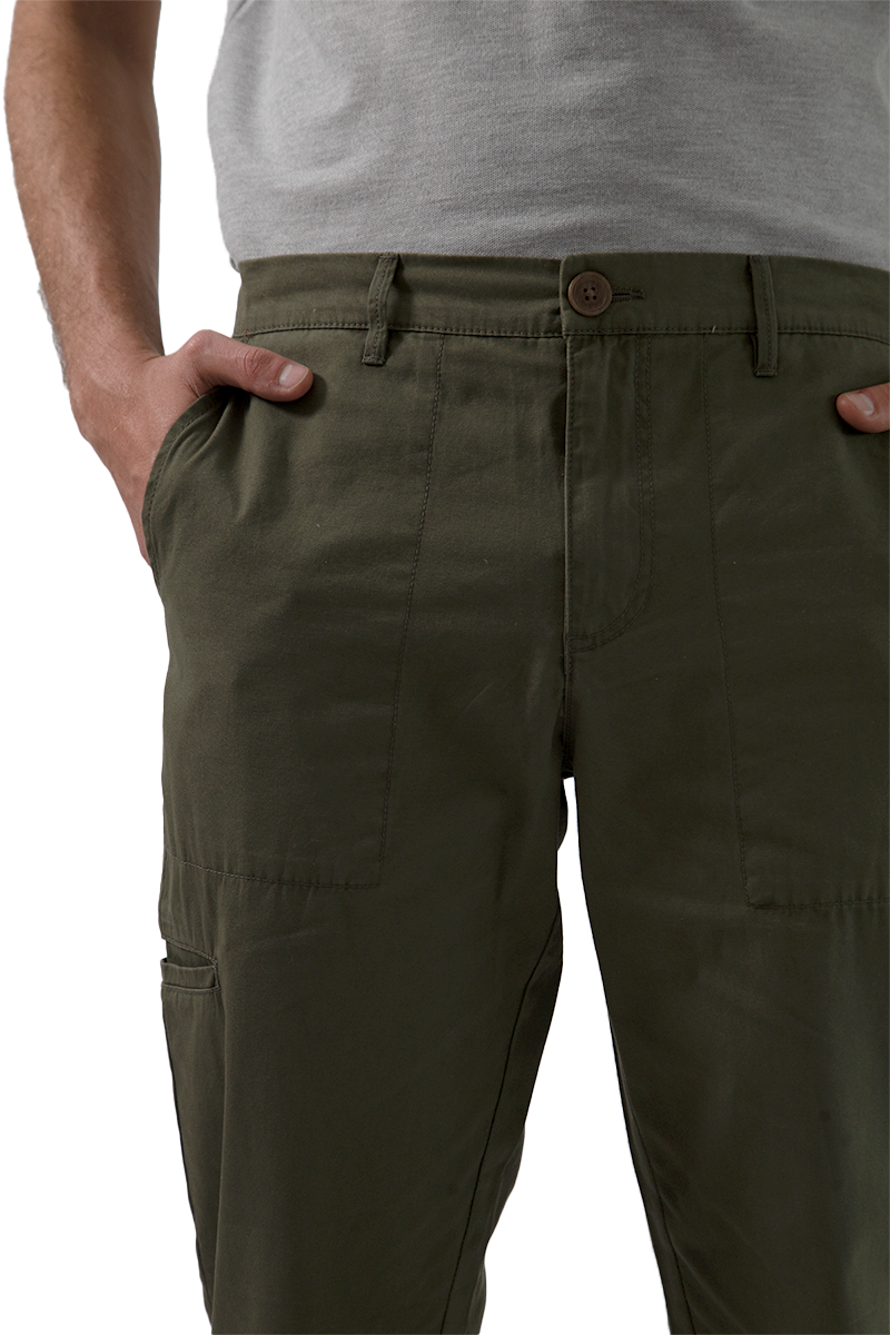 Foto 5 pulgar | Pantalón Regular Fit Gnerra Verde