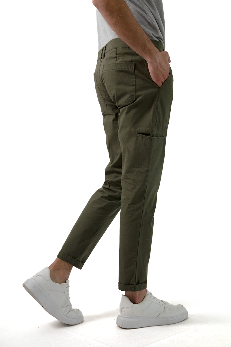 Foto 5 | Pantalón Regular Fit Gnerra Verde