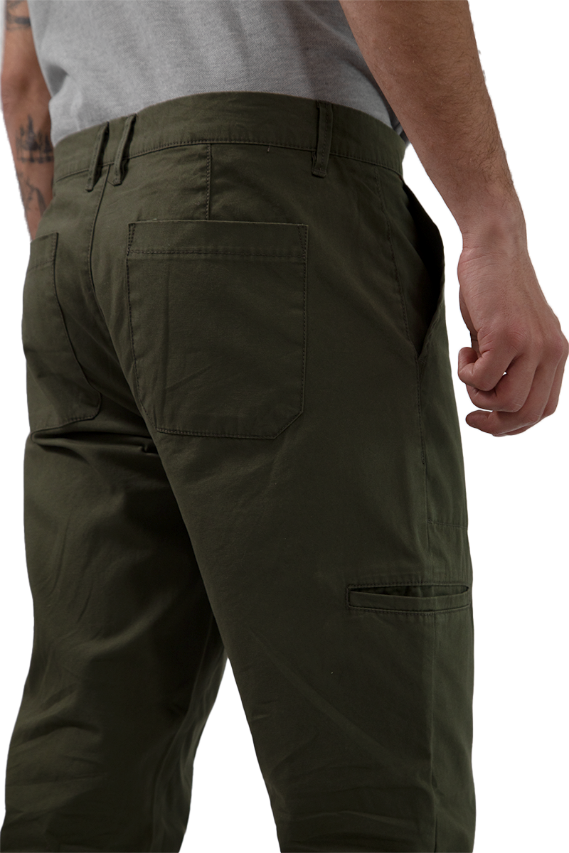 Foto 6 | Pantalón Regular Fit Gnerra Verde