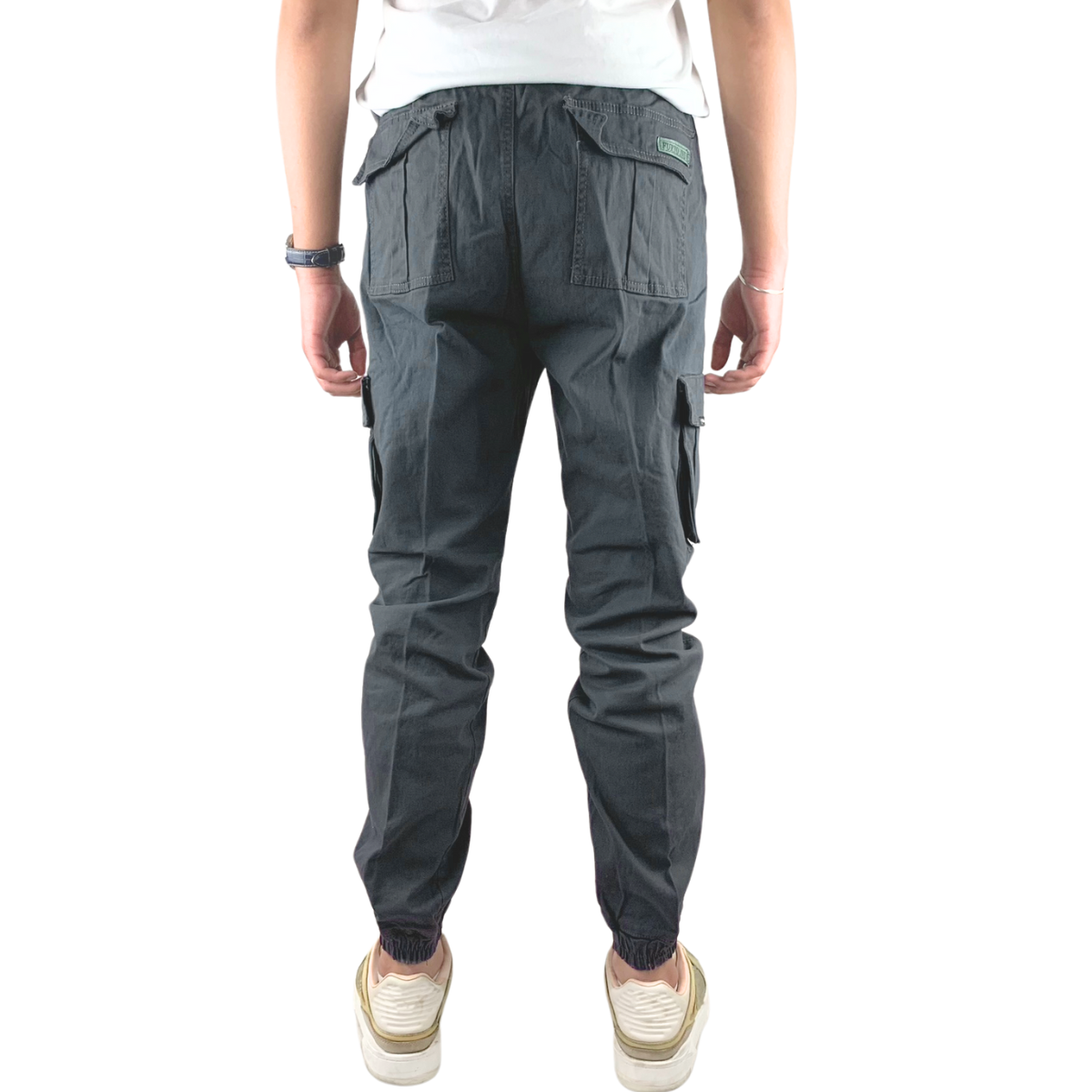 Foto 4 pulgar | Jogger Cargo Gris Indutex Y Moda para Hombre