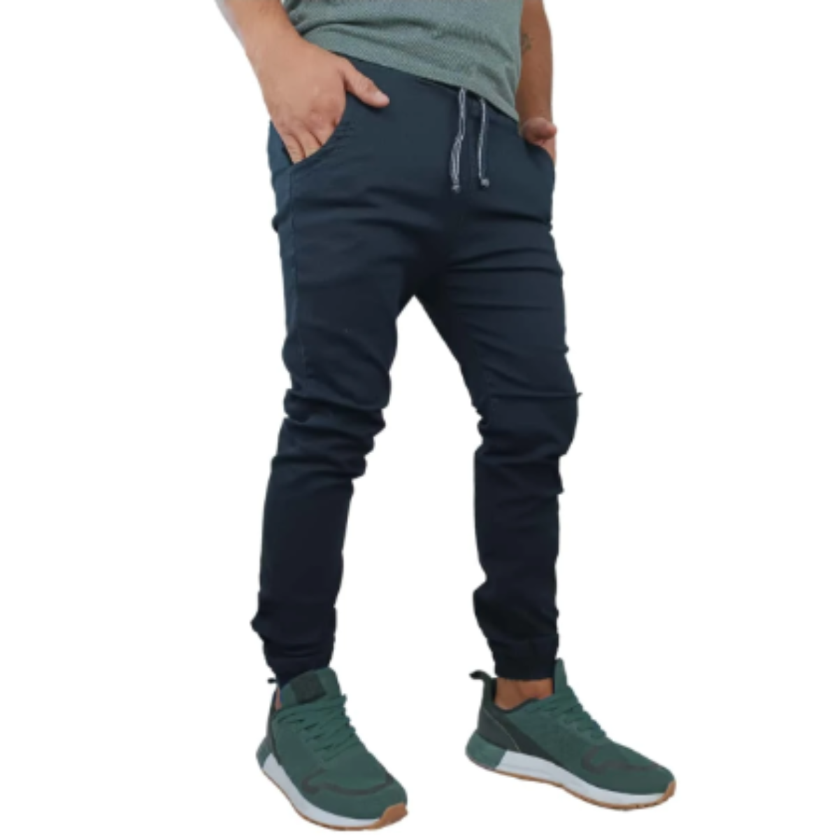 Foto 2 pulgar | Jogger Indutex Y Moda Azul para Hombre