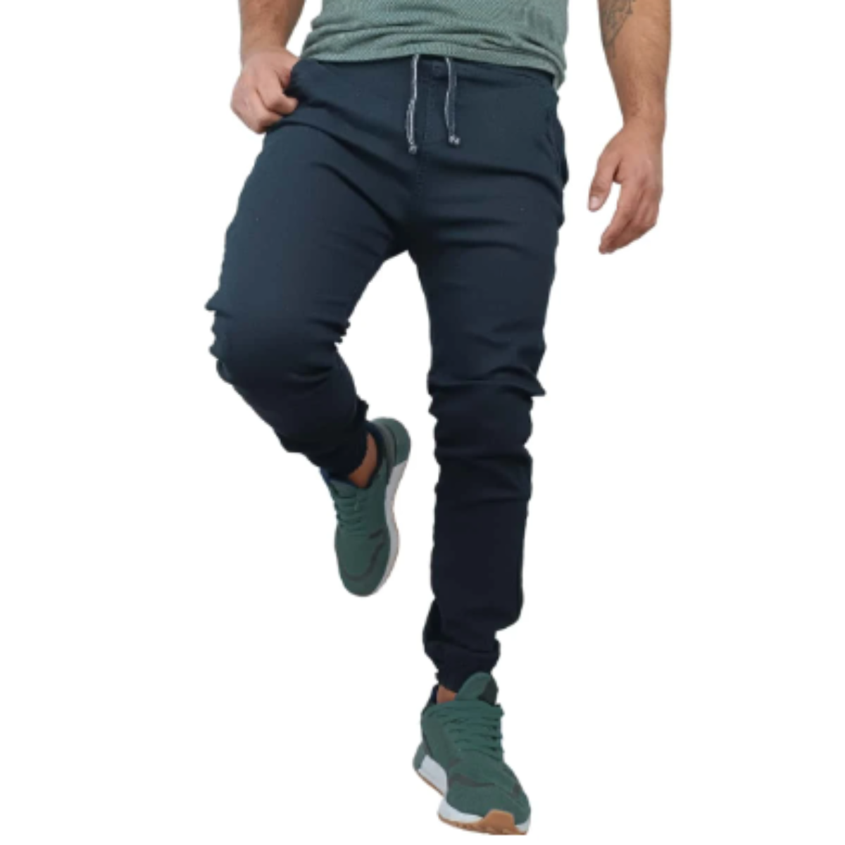 Foto 4 | Jogger Indutex Y Moda Azul para Hombre