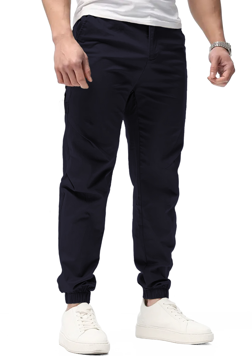 Foto 3 pulgar | Pantalón Cargo Jogger Bolsas Skinny Strech King B para Hombre