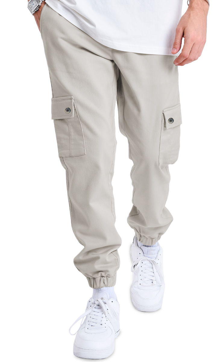 Pantalón Cargo Jogger Shendy Vendy con Bolsas Skinny Strech